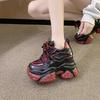 10CM Heels Platform Sneakers Fashion Thick Sole Casual Shoes for Women Breathable Comfort Women's Chunky Sneakers Zapatos Mujer