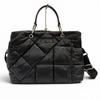 Excellent Shoulder Bag Black Leather Women Used