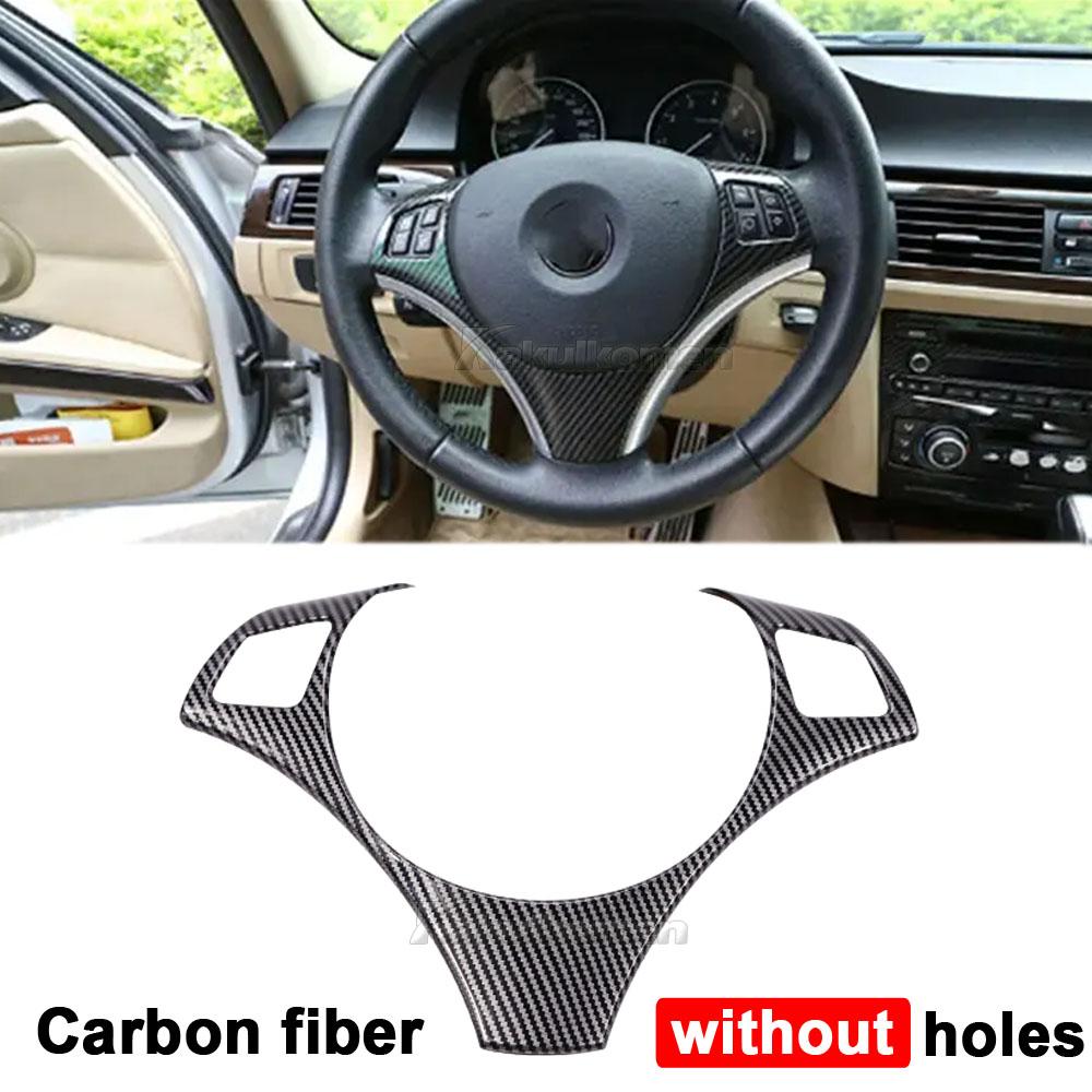 For BMW 1 3 Series E82 E84 E87 E90 E92 E93 2004-2012 Car Steering Wheel Button Decoration Frame Trim Car Interior Accessories