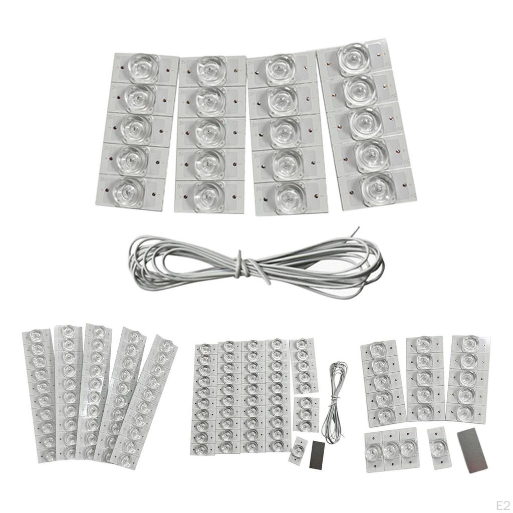 3V SMD Lamp Beads LED Backlight Strip Parts Aluminum Substrate TV Boards