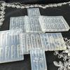 French Lace Chain Flowers 3D Acrylic Mold Swan Nail Art Decorations Diy Silicone Decorated Nail Art Templates Nails Mold Tool