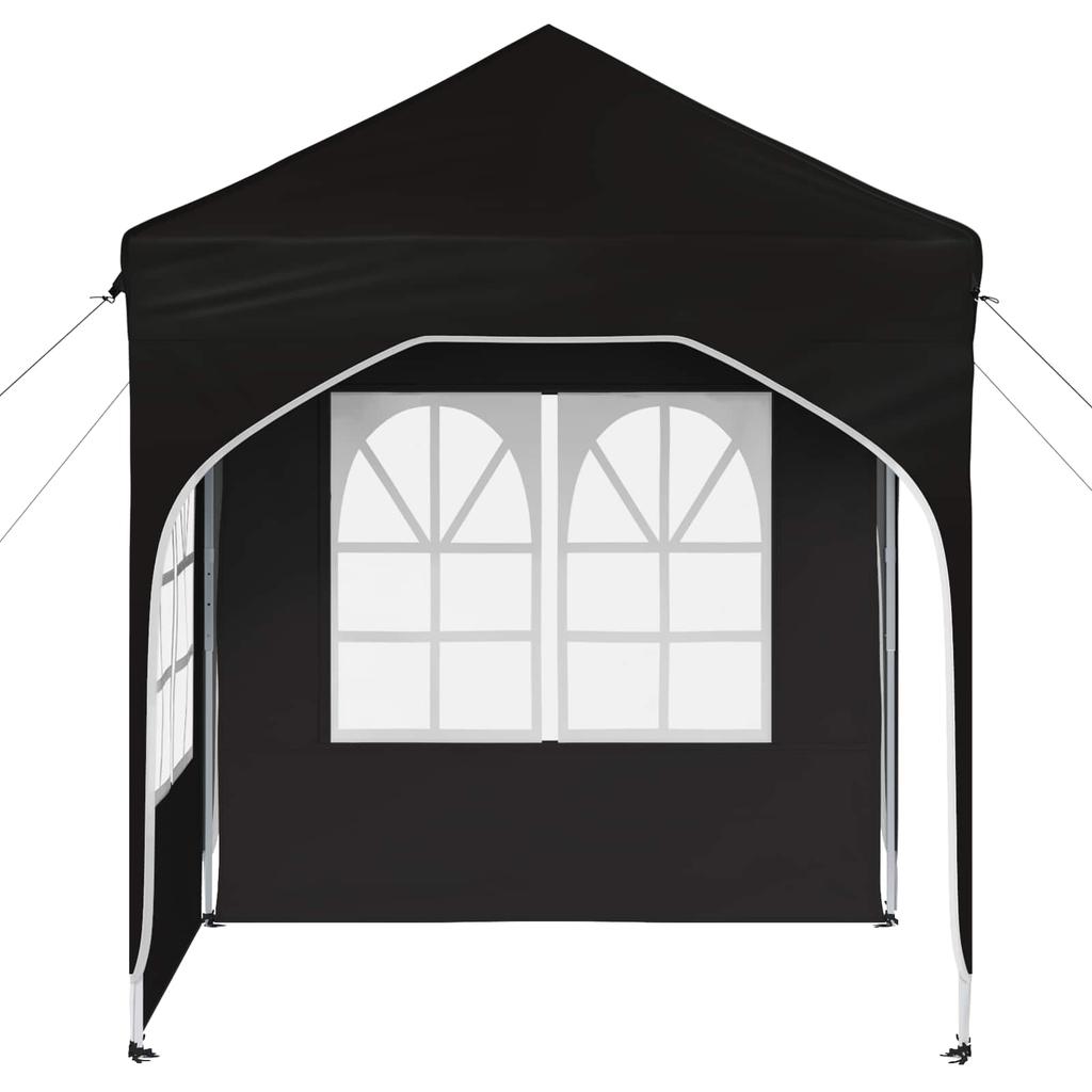 Pop Up Party Tent 192 X 192 X 245 Cm Black