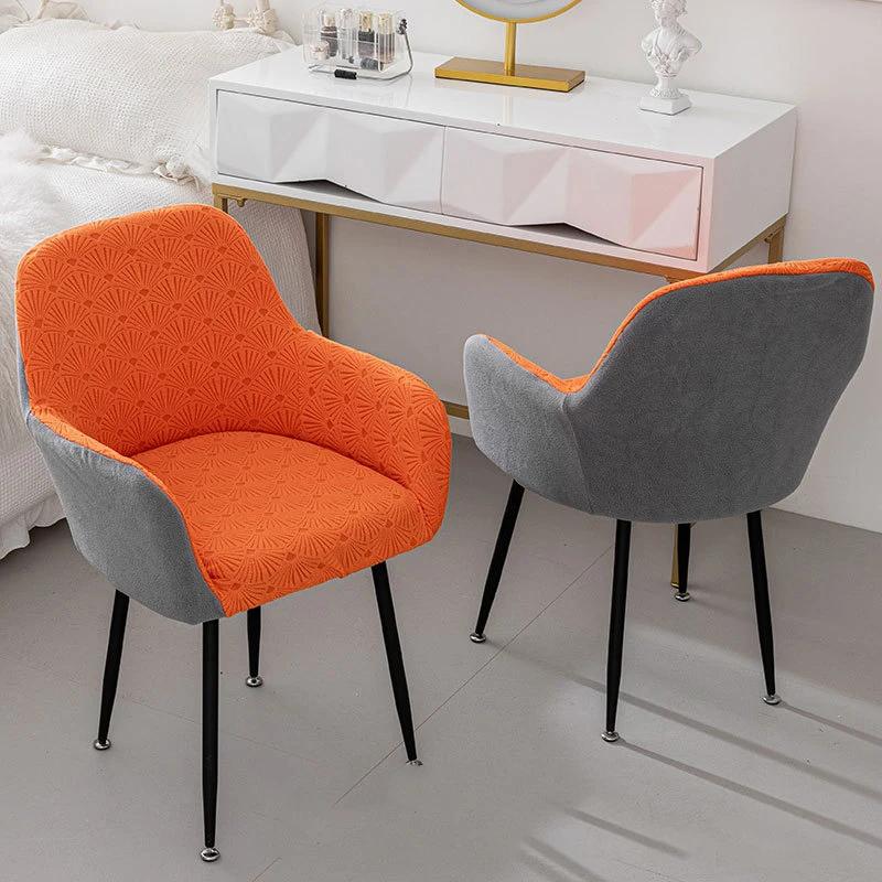 Makeup Chair Cover High Armrest Chair Cover All-Inclusive 4Season Universal NailSalon Chair Cover Stretch Dining Chair Slipcover