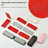 Portable Multifunctional Clothes Lint Remover Double-sided Folding Static Hair Removal Brush Household Lint Cleaning Accessories