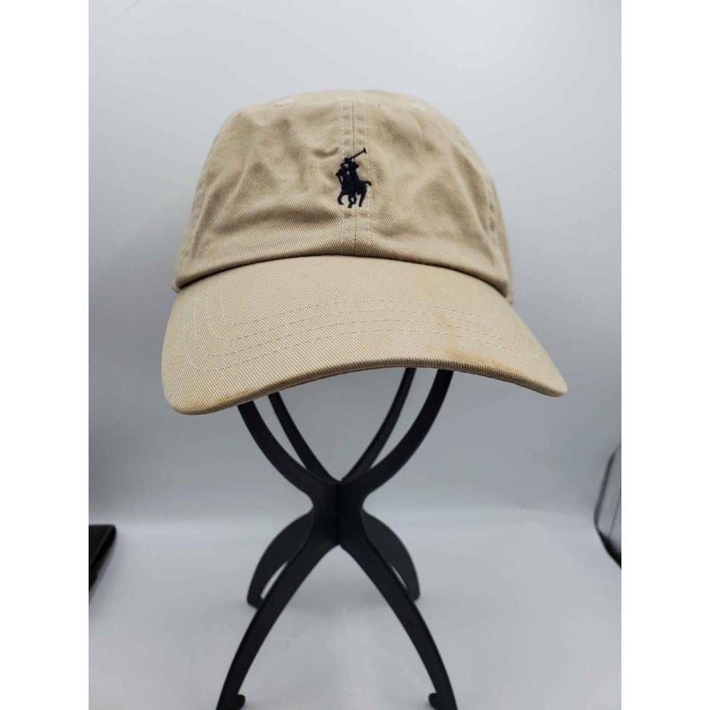 Used RALPH LAUREN Ralph Lauren Logo Embroidery Baseball Cap Cap Hat Beige