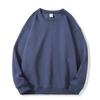 2025 Autumn/Winter Women's Casual Loose Round Neck Solid Sweatshirt - American Style Trendy Top