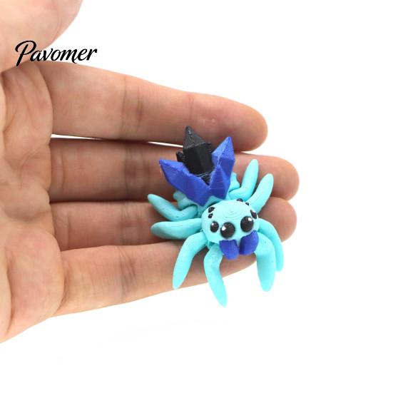 Durable Lightweight Display Statues 3D Printed Spider Egg/Spider Statue, Realistic Fantasy Creature Model Handcrafted Mythical Ornament, Unique