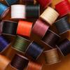 25M Dicke Gewachste Schnur Für Leder Gewachste Kordel 0,5mm Perlenfaden Für Armband Perlenstickgarn Flache Gewachste Nähschnur