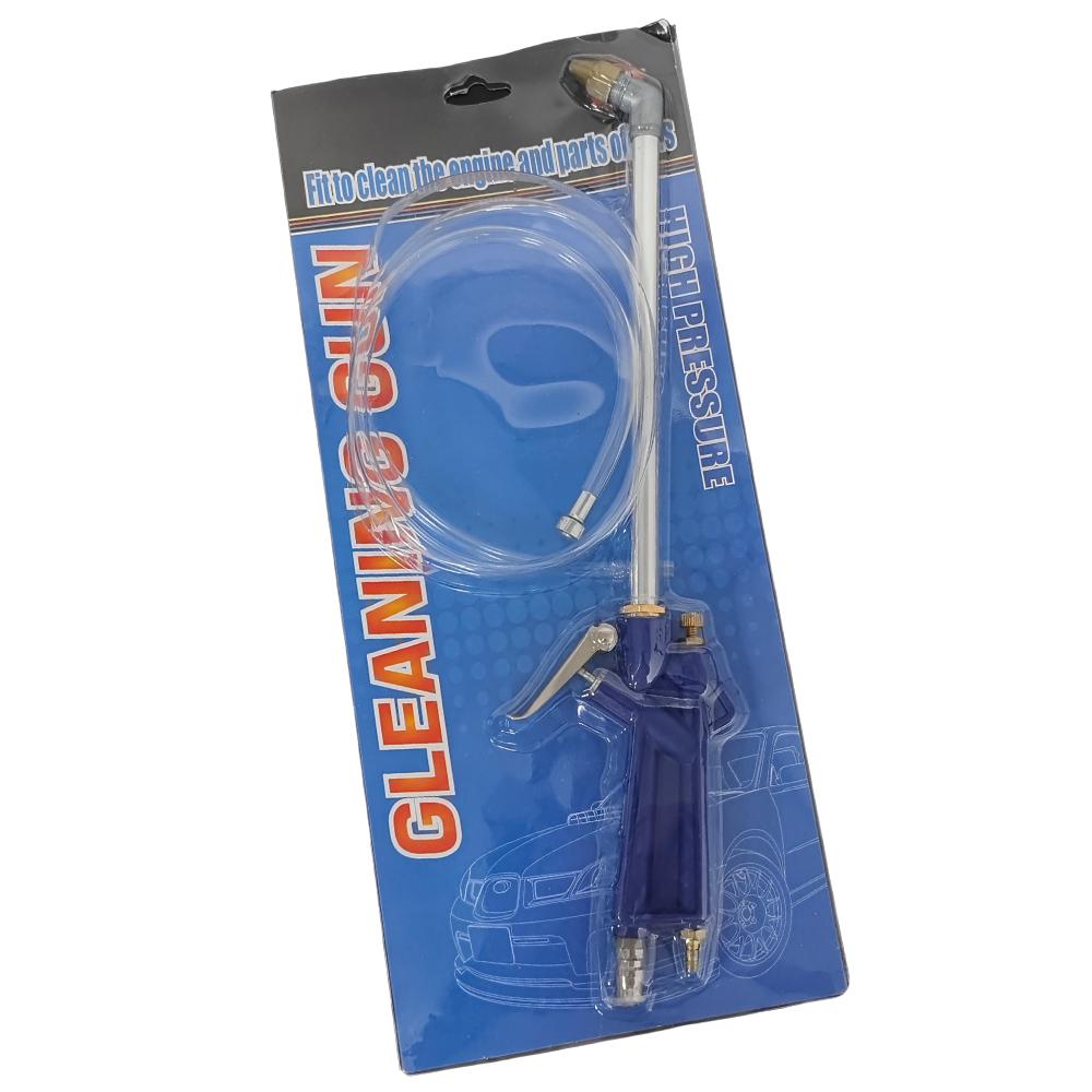 Car Water Cleaning Pistol, Pneumatic Engine Oil Cleaner with Siphon Hose, Degreaser Spray Tool /