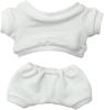 AXLUCE Plush Clothes - Sweatpants Plush Toy - Clothes - 15cm Doll (White, 15cm)