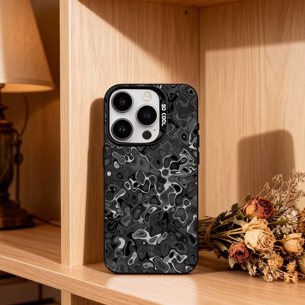 C-Carbon F-Fiber Pattern Painting Phone Case For iPhone17,16,15,14,13,12,11 Plus,Pro Max Black Candy silver phone case