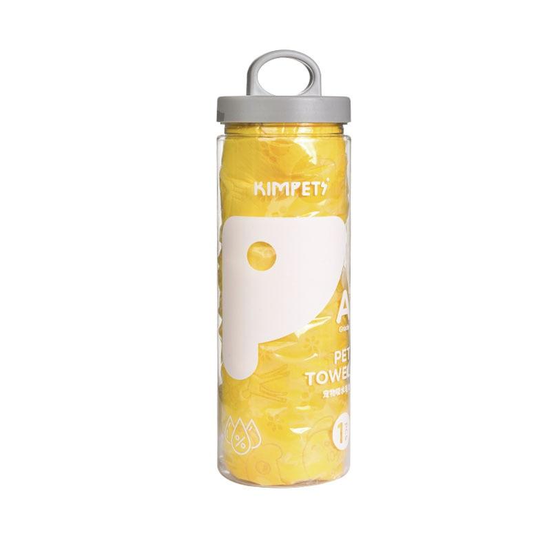Asciugamano Assorbente per Cani Asciugamani da Bagno per Animali in Pelle Sintetica di Cervo Fortemente Assorbente Acqua Asciugamano Pulito Asciugamano Morbido da Bagno con Secchiello portaoggetti