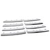 8PCS Lower Chrome Grille Trim Molding Kit For Volkswagen For VW Jetta 2005-2010 1KM898653