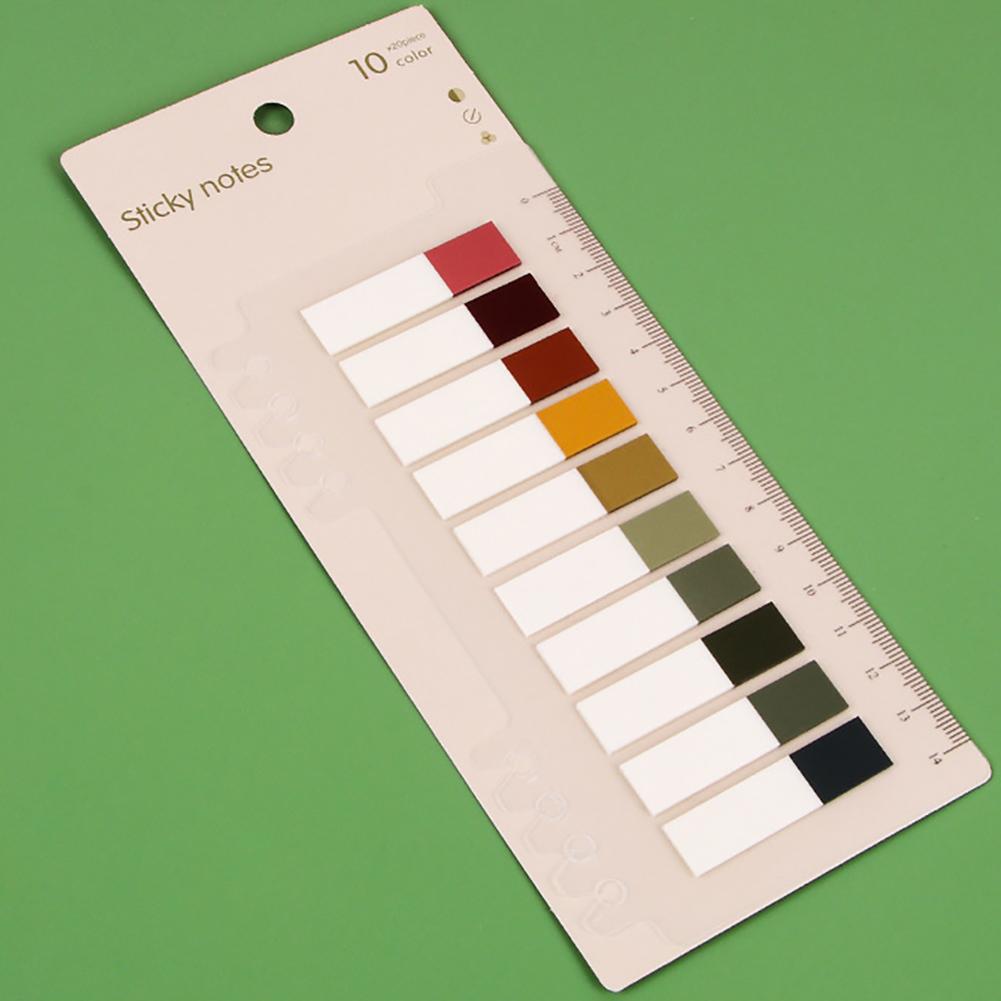Colorful Index Sticky Notes Index Tabs Memo Pad Lable Sticker School Office Stationery For Classify Files