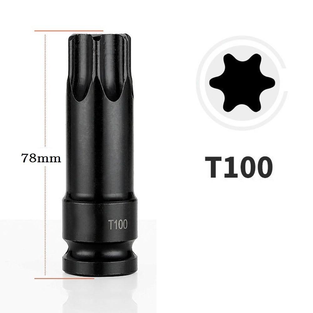1/2 Inch Socket Adapter Driver Star Bit Electric Screw Adapter Head
