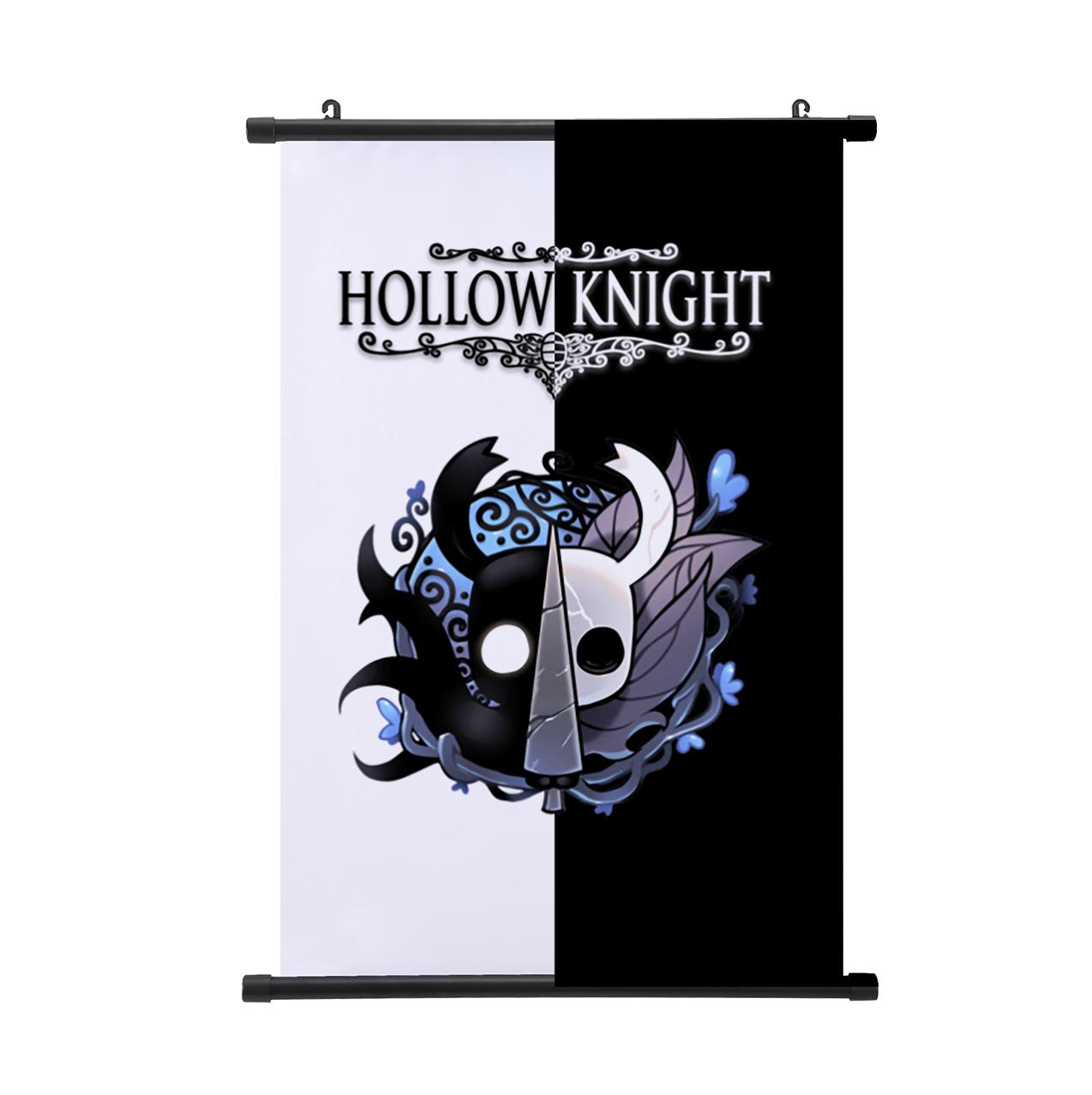 

Аніме Постер-свиток Hollow Knight Гаряча гра Мультфільм Косплей Настінна декоративна картина Вітальня Спальня Декорація Домашній декор 40*60cm сірий