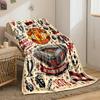 Manchester United Designed Flannel blanket for bedroom, living room, sofa, and nap