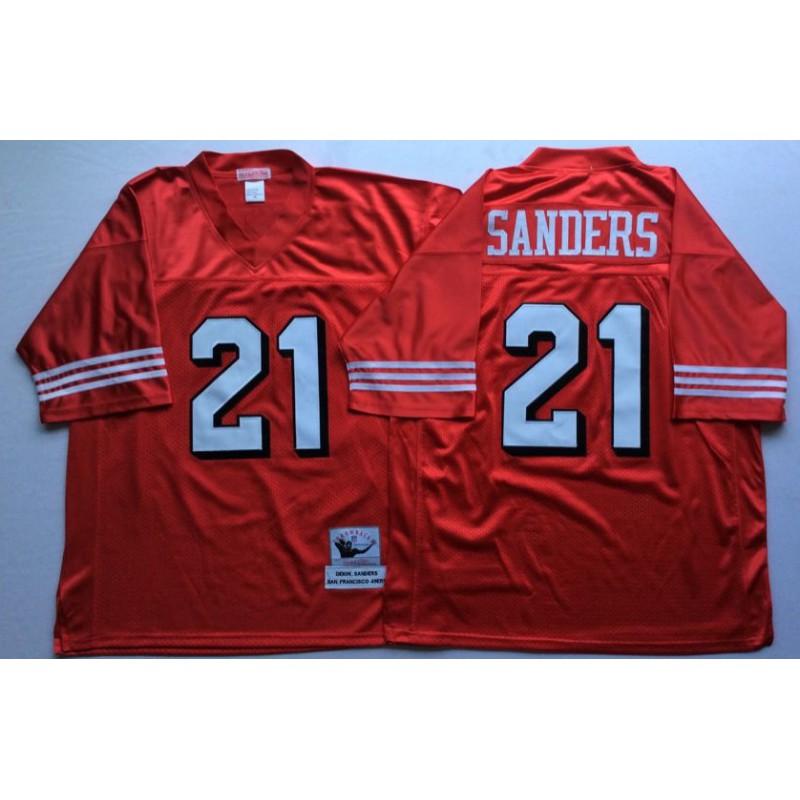 San Francisco 49ers Retro Embroidered NFL Football Jersey Men Women Cotton Blend Sportswear Training Casual Wear