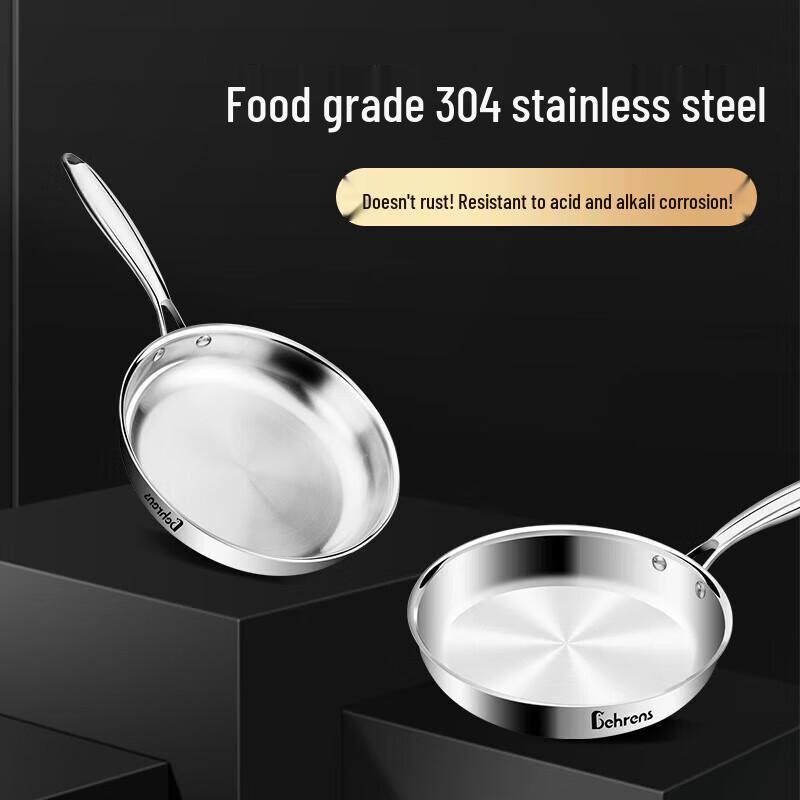 Berens 24cm Penguin 3-Ply Steel Frying Pan