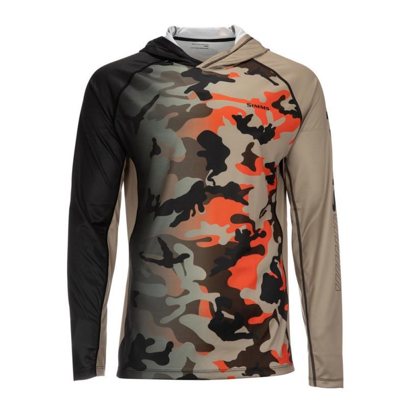 Pelagic Fishing Sunscreen Clothing Breathable Dry Ice Feeling Sea Men Hooded Long-sleeved Shirt