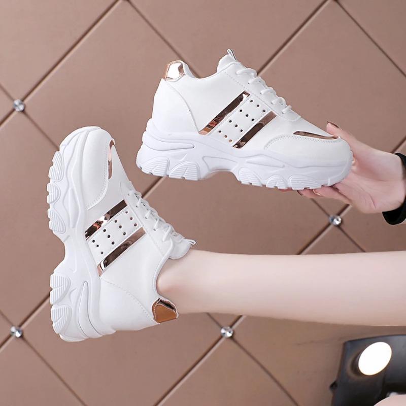 Women Sneakers Spring Inner Increase Shoes Comfortable Casual Platform Tennis Sneakers Women Zapatos De Mujer