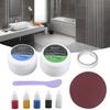 Kit di Riparazione Piastrelle Kit di Riparazione Marmo Kit di Riparazione Crepe Piastrelle Pietra Pasta di Riparazione Piastrelle Ceramiche per Crepe Buchi Scheggiature Graffi Ammaccature