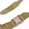 Tactical MOLLE Padded Waist Belt with Y-Shaped Suspenders 600D Heavy Duty Battle Belt Support Combat Load Carrier for Airsoft Hunting