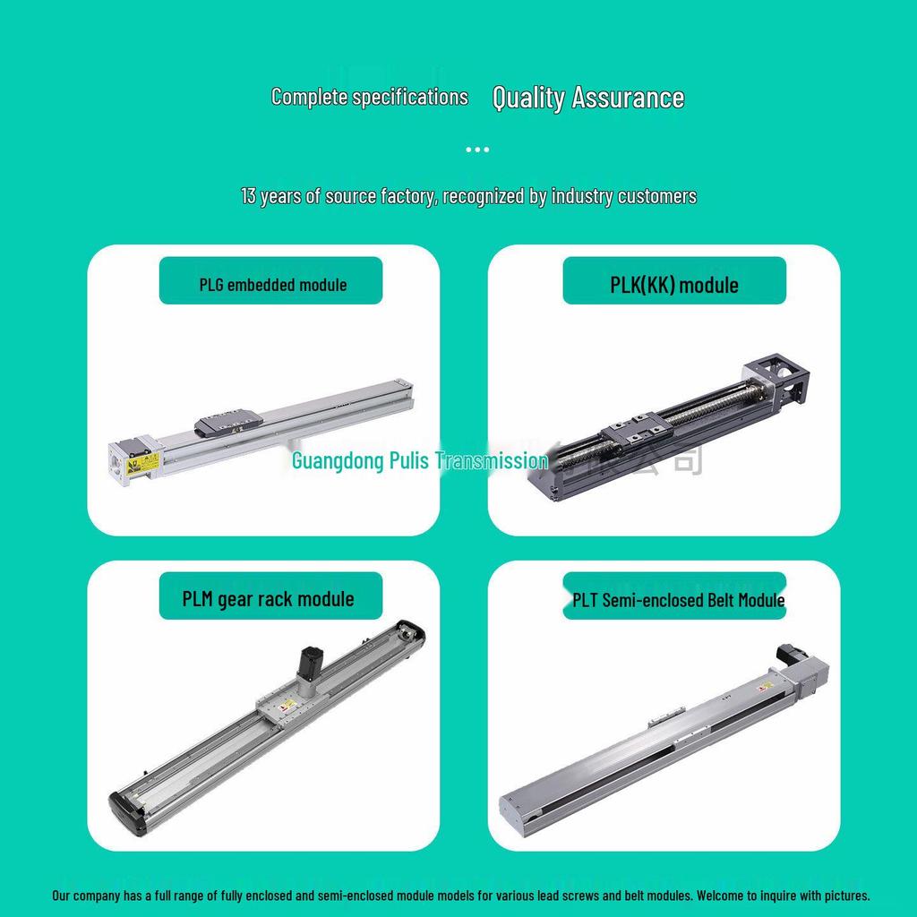 TOYO CFG Dustproof Linear Ball Screw Slide Table with Embedded Module GTH12