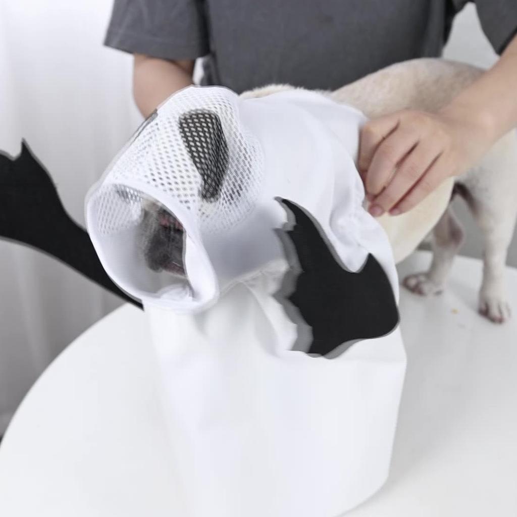 Adorable Costume For Pets! Soft, Comfy & Easy To Wear. Perfect For Halloween . Easy To Wear With Secure Straps. Fits Cats & Small Dogs.