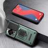 KEYSION Shockproof Case for Huawei nova 14 14 Pro Slide Camera Protection Metal Ring Stand Phone Back Cover for Huawei nova14Pro
