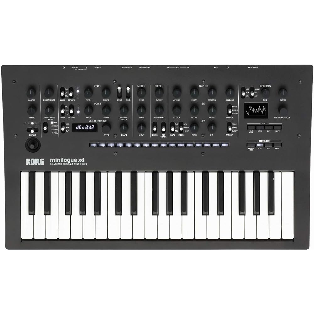 KORG digital multi-engine polyphonic analog synthesizer MINILOGUE-XD