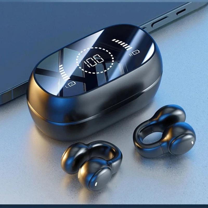 Xiaomi Wireless Bluetooth Earbuds Mirror High-definition Digital Display Earphones M47 Headset for Phone Headphones Sport With Mic Free