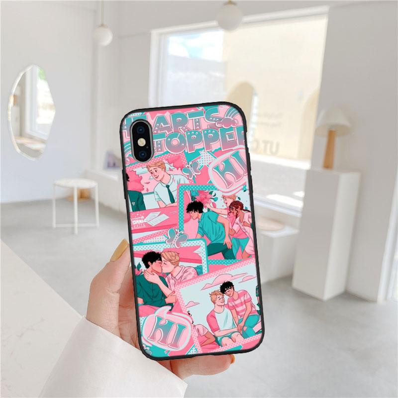 Heartstopper New High-End Shell Phone Case for iPhone SE X XS XR 16E 11 17 Pro Max 8 7 6 6s Plus