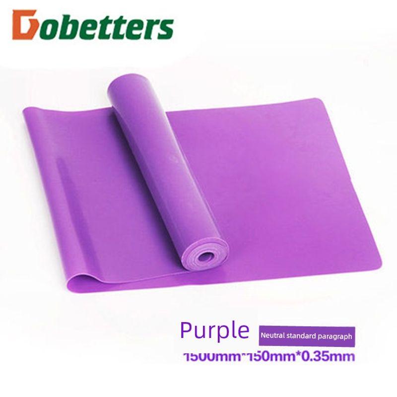 

Эластичная лента Латекс Йога Ролик Фитнес Тяговая наклейка Эластичная лента Облегчение напряжения Втулка Латексная эластичная лента Кольцо сопротивления Эспандер для груди Purple 1500*150*0.35mm pull tablets(20-30 pounds)