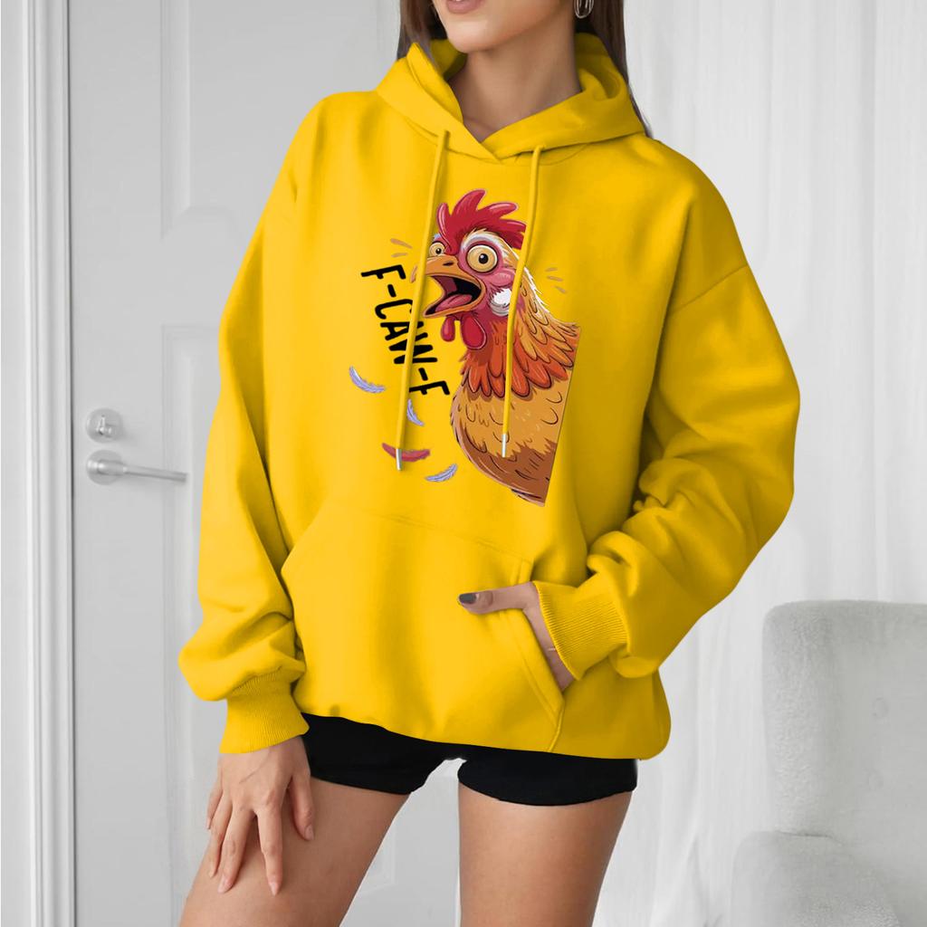 Mote for kvinner Daglige allsidige avslappede sweatshirts Langermet topp Sweatshirts