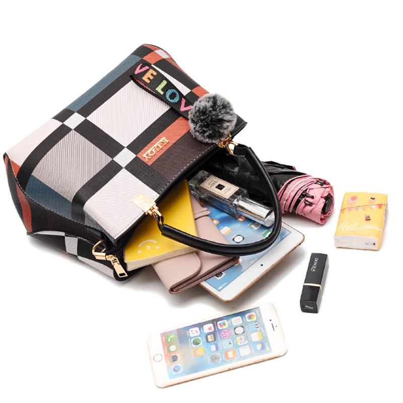 SCIONE Damentasche 2019 Mode große Tasche Schultertasche Messenger Bag Frühling Damen Tasche Handtasche