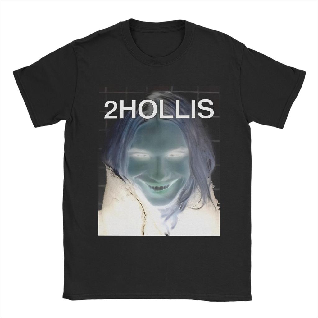 Genial Ich Liebe 2Hollis T-Shirts Herren Rundhals Baumwolle T-Shirt Kurzarm T-Shirts Übergröße Kleidung