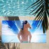 Cartoon B-BoJack H-Horseman Handtuch Schnelltrocknend Strandhandtücher Sind Geeignet Für Schwimmbäder Camping Yoga Und Das Fitnessstudio