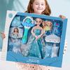 Gift Box Barbie Doll Play Home Doll Girl Dress Up Snow Princess Christmas Gift