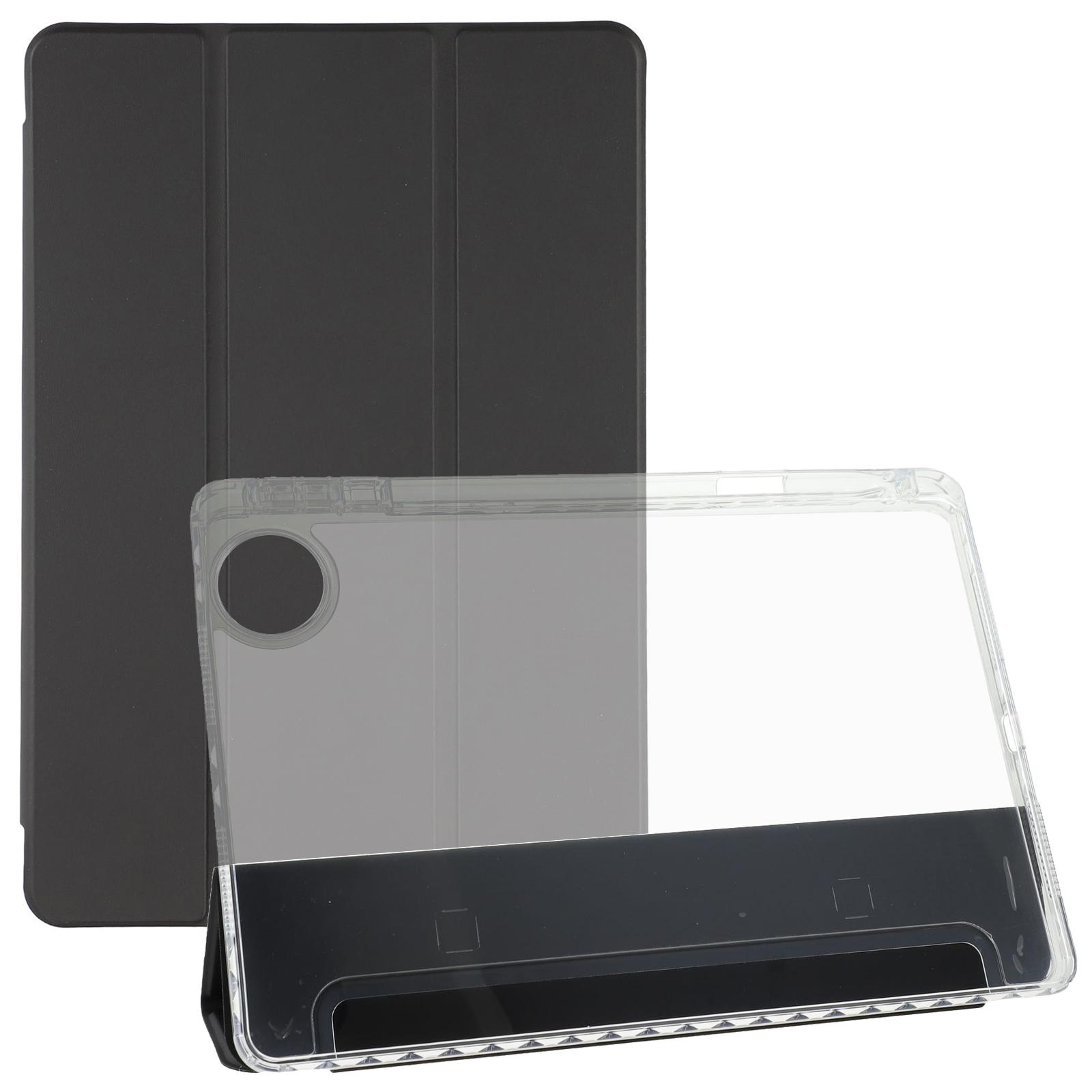 

Чохол для Honor Pad 10 з підставкою Tri-Fold, Шкіра + ТПУ + Акрилова прозора задня панель, Обкладинка для планшета B