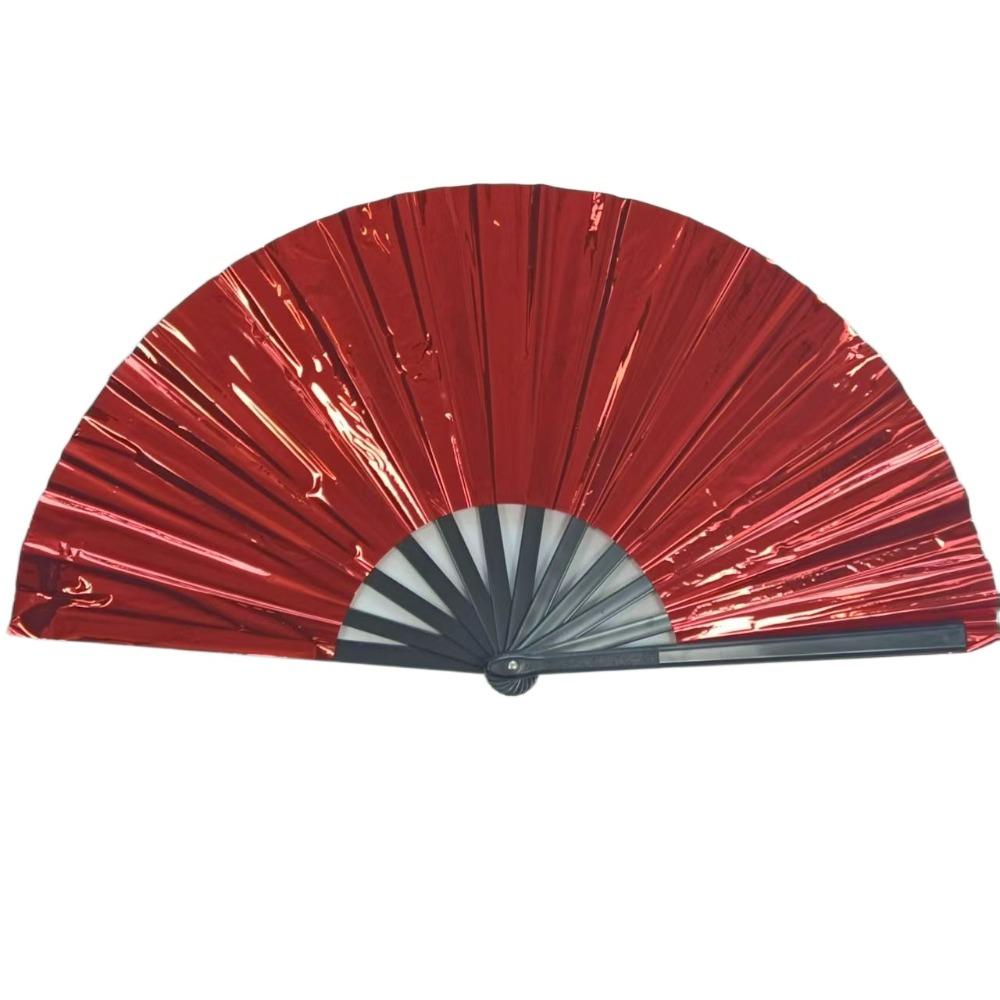 Exquisite Large Folding Hand Fan Laser Reflective Hand Fan Perfect Dance Fan  Festival Party
