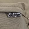 Don't Let The Hard Days Win Enamel Pins Custom Inspirational Words Brooches Lapel Badges Clothes Jewelry Gift for Friends