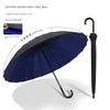 24-Strand Large Double-Layer Umbrella, Durable and Sturdy, Long Handle, Business Use, Sun Protection, Student Use, Windproof, Rainproof, New Model