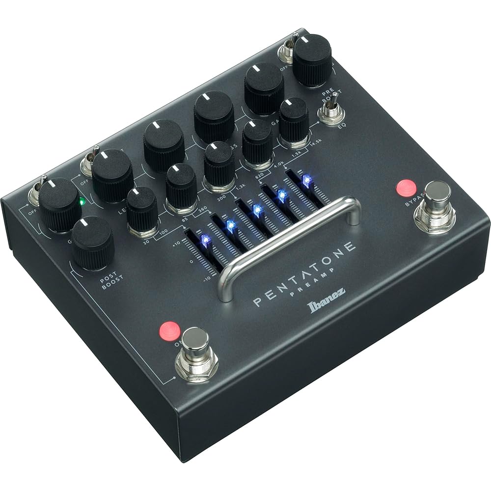 IBANEZ Ibanez 5 Band Parametric EQ/Noise Gate “PENTATONE PREAMP” PTPRE