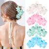 All-match Hairpin Hairpin Headdress Frosted Flower Shark Clip Hairpin Hair Accessories