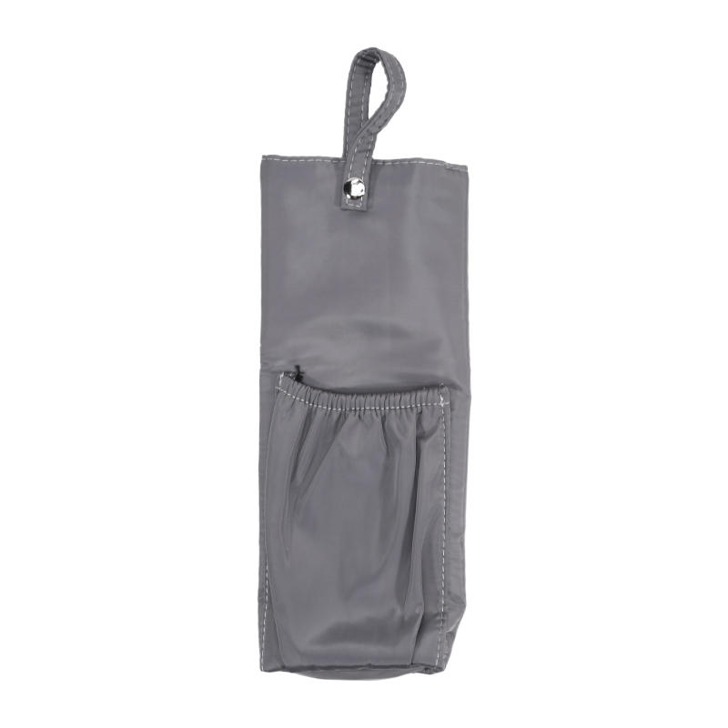Сумки для хранения плойки Термостойкая подвесная сумка для хранения Портативная Термоизоляционная Подвесная сумка для выпрямителя Путешествия серый