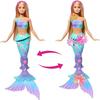Mermaid Doll - Barbie - Flower Magic - Flowers Bloom - Playable In Water - Multicolor