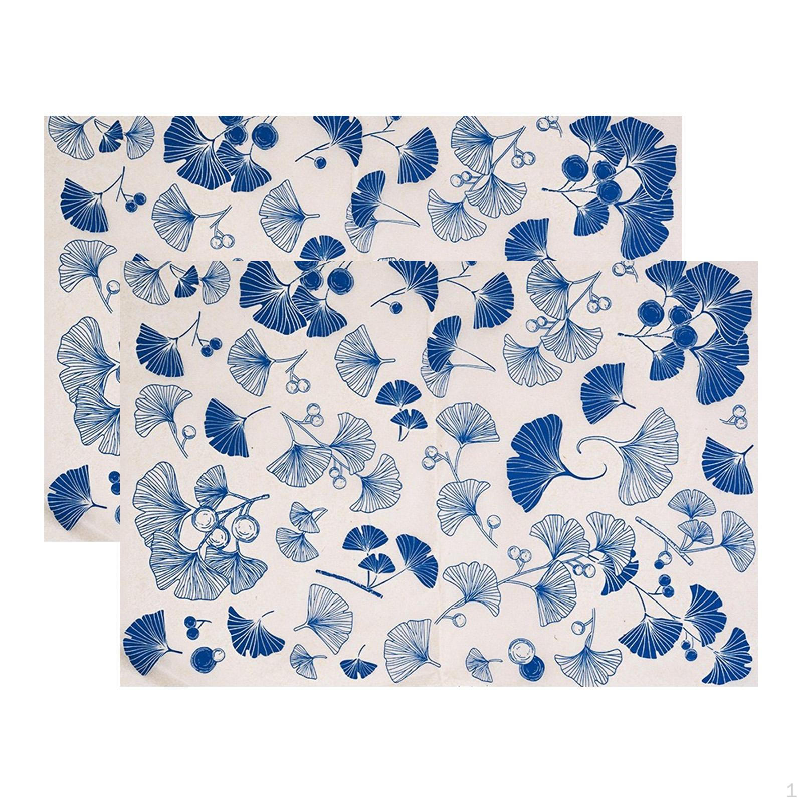 

2 Decals for Engobe, Craft Supplies La And Ginkgo leaves