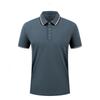 Quick-Dry Ice Silk Collar Polo Shirt Corporate Teams Group Events Custom Printed