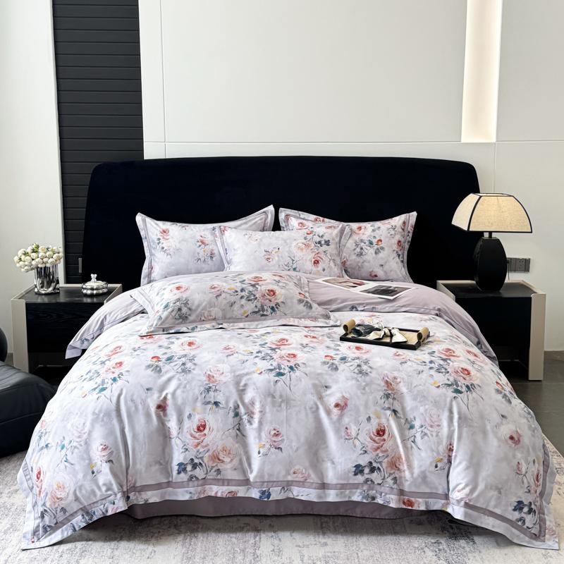 

Svetanya Egyptian Cotton Queen King Full Size Bedding Set Linens Sheet Pillowcase Comforter Cover Flat Sheet Style&Queen
